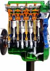 Double Overhead Camshaft Engine with Toothed Timing Belt
