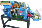 Marine Inboard Diesel Engine, 6 Cylinder, with Closed Cooling Circuit