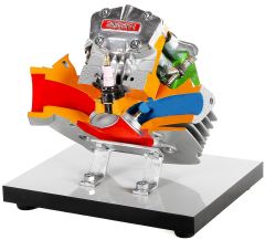 2 Valve Desmo SOHC Engine Head - Static