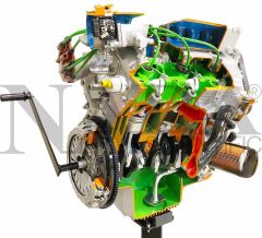 6V Cylinders Gas Engine With Multi-point Electronic Injection - Manual