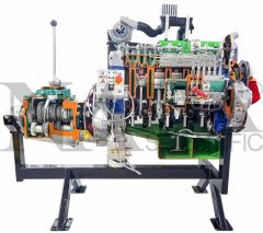 Turbo Diesel Truck Engine, Inline 6, with Intercooler