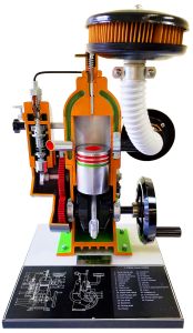 Diesel Engine Model, 2-Stroke, Direct Injection