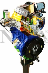 Toyota 4-Cylinder Gas Engine with Variable Valve Timing, Indirect Injection, Electrical Operation