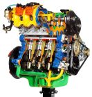 16 Valve, 4-Cylinder FIAT Engine with Multi-Point Electronic Injection, Electrical Operation