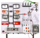 Electric Panel for Lighting and Ignition System with Alternator