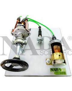 Ignition System Cut-Away with Distributor