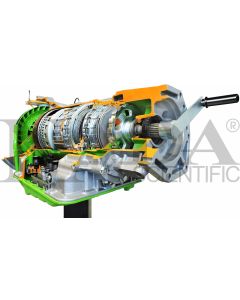 Transmission Cut-Away, Automatic, 4WD, 5 Speed + Reverse
