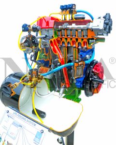 Multipoints FIAT Engine with Electronic Injection and Gas/LPG Feeding System