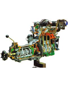 4-Cylinder FIAT Gas Engine, Transversely Mounted, with L-Jetronic Electronic Injection, FWD