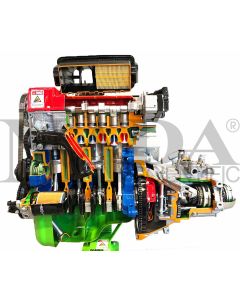 FIAT Gas Engine with Multi-point Electronic Injection + Gearbox, Electrical Operation