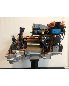 Electric Vehicle Cut-Away Motor, Renault Zoe, Manual Operation