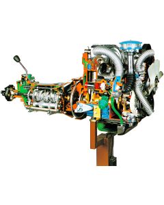 Turbo Diesel Truck Engine, Inline 4, without Turbosupercharger