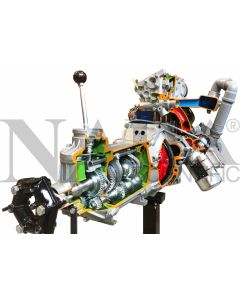 Turbo Diesel Engine With Clutch & Gearbox, RWD