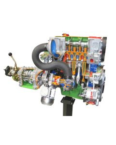 Turbo Diesel Engine, 4-Cylinder, RWD, with Clutch and Gearbox without Turbosupercharger - Electrical