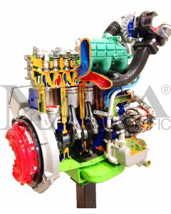 Turbo Diesel Truck Engine, Inline-4, With Direct Fuel Injection