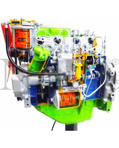 4-Cylinder Diesel Tractor Engine