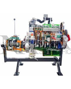 Turbo Diesel Truck Engine, Inline 6, with Intercooler