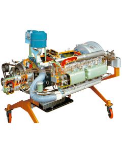 Diesel Bus Engine, 6 Horizontal Cylinder Configuration, Direct Injection