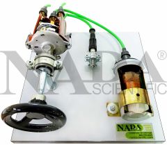 Ignition System Cut-Away with Distributor