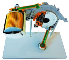 Lubricating Circuit with Gear Rotor Oil Pump