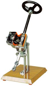 Steering Box with Hourglass Screw