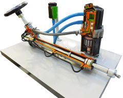 Power Assisted Steering With Electrically Controlled Hydraulic Pump