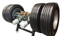 Customized Heavy-Duty Truck Rear Axle with Locking Differential