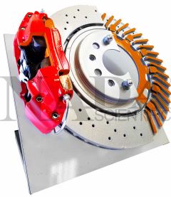 Self-Ventilated Brake Group with 4 Small Pistons