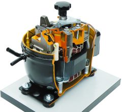 Hermetic Compressor Cut-Away