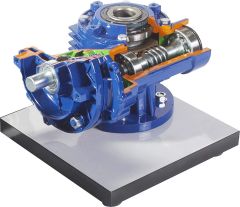 Worm Gear Reducer with Pre-Stage Gear