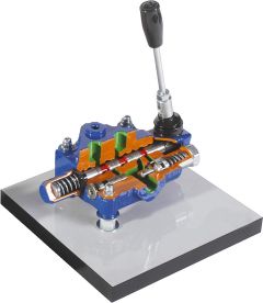 Simple Effect Distributor with Pressure Valve