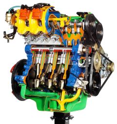 16 Valve, 4-Cylinder FIAT Engine with Multi-Point Electronic Injection, Electrical Operation
