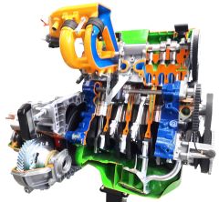 16-Valve, 4-Cylinder FIAT Engine with Multipoint Electronic Injection & Turbosupercharger, FWD