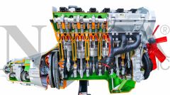 BMW 6-Cylinder Gas Engine with Multipoint Electronic Injection & Dual Overhead Camshaft