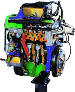 FIAT Gas Engine with Electronic Fuel Injection, Multi-Point, Electrical Operation