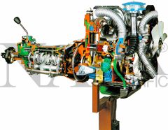 Turbo Diesel Truck Engine, Inline 4, Indirect Injection