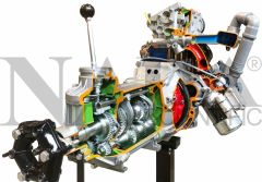 Turbo Diesel Engine With Clutch & Gearbox, RWD