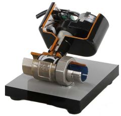 Two-Way Valve with Electric Motor